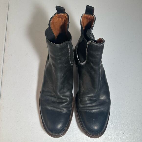 Frye Black Leather Chelsea Boots - Picture 5 of 8